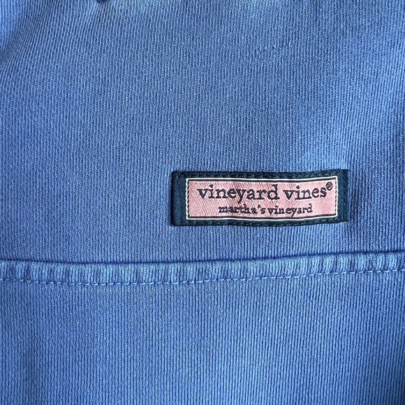 Vineyard Vines Quarter Zip Pullover periwinkle, sz Small - Picture 12 of 12